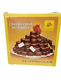 chocolate coated marshmallow 12 oz.(50 pieces of 0.25 oz)