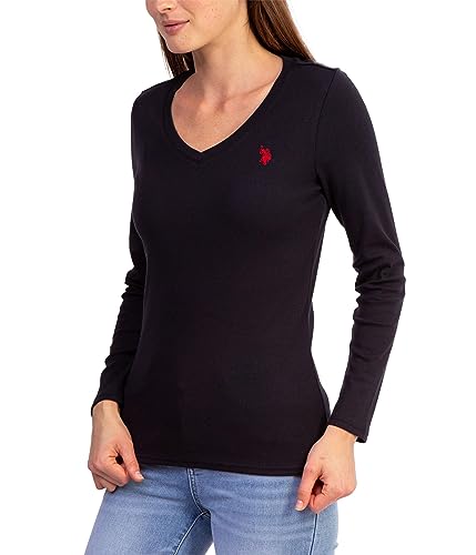 Image of U.S. Polo Assn. Men's V-Neck Tee