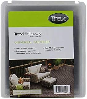 Trex Hideaway Plastic Fasteners with Screws - Box of 90