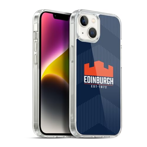 Carcasa gel iPhone 14 Plus Edinburgh Rugby funda protectora flexible trasera silicona