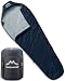 ALPENWERT&reg; Schlafsack Sommer Ultraleicht & klein...