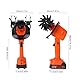 Goshyda Schnurloses Mini Electric Pinne, 235r/min Handheld Garden Anbummer Zum Lösen von Bodengräben, Batterieantrieb, Batterieantrieb (EU-Stecker)