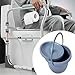 harayaa Chamber Pot Toilet Container with Handle Easy Clean Bedpan Sealing Lid Bedside Commode Pee Bucket for Bedroom Car