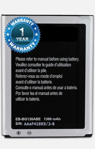 Image of THE BATTERY STORE Original EB-BG130ABE Battery for Samsung Galaxy Star 2 G130 G130E G130H Battery with 1 Year Warranty** (PP32)