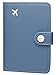 Zoppen Unisex RFID Blocking Travel Passport Holder Id Card Cover (#18 Denim Blue)
