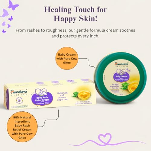 Image of GIGGLEBOX Premium Baby Gift Hamper | Pampers Newborn Diapers & Wipes, Himalaya Baby Care With Pure Cow Ghee & Tedibar Soap | Essential Baby Care Set For Gifting & Daily Use,7 Count