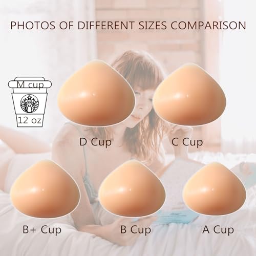 Silicone Breast Form Triangle Bra Inserts Mastectomy Prosthesis Padding Enhancers One Piece4