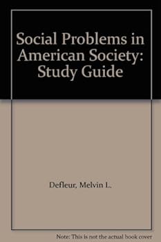 Paperback Social Problems in American Society: Study Guide Book