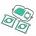 Gasket Seal Rebuild Kit Compatible with EZGO 295cc 350cc 4 Cycle Gas Golf Cart 1991-2008 Fuji Robin Engine Pre MCI inc MCI Breather Gasket