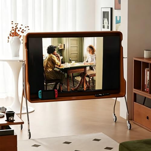 Soporte móvil para TV hasta 65 pulgadas con ruedas y altura ajustable miniatura 1