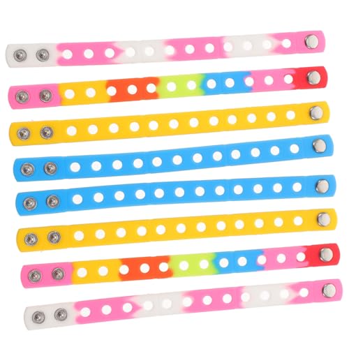 NAMOARLY 10Pcs Wristbands for Unisex Fashionable Elastic Bracelets for Festivals Daily Wear Sports Activities Durable Versatile Accessories for Men and Women