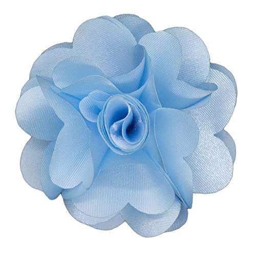 Vittorio Vico Men's Formal Solid Flower Lapel Pin: Flower Pin Suit Accessories Pins for Suit or Tuxedo by Classy Cufflinks - Sky (34)