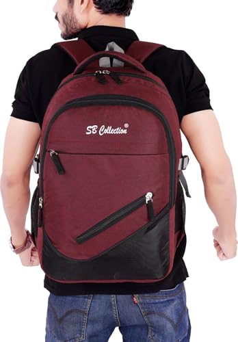 Image of S.B. Collection Bags Unisex Usb Waterresistance Office /Business /College Daily Use Helping hand Backpack 32L Laptop Backpack