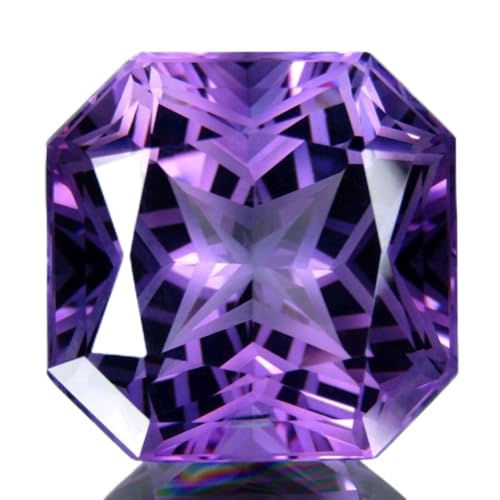 Améthyste naturelle de 7.50 carats certifiée Katela Rashi Ratna haut de gamme