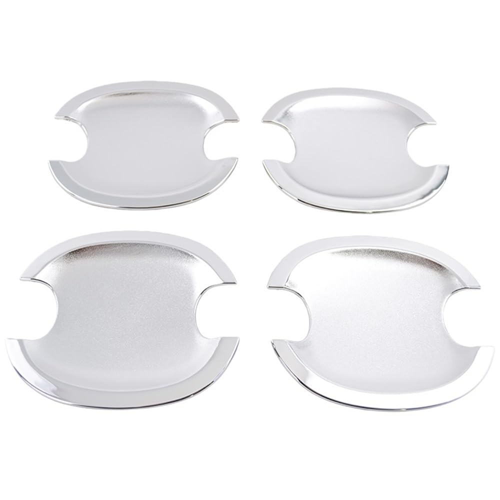HIIAW Car Door Handle Cover Trim for Jetta for MK5 for Golf for Plus for for GTI 2006-2010 Car Door Handle Cover Cup Bowl Trim Styling Accessories