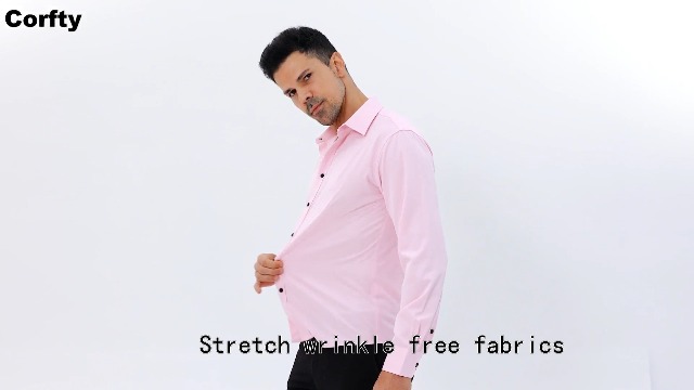 Heren Overhemden Lange mouw Button Down