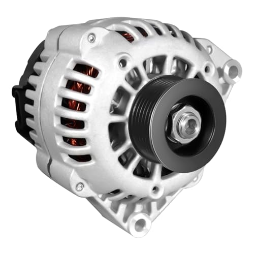 WAGSON 8247N Alternator Compatible with 2000-2004 Chevy C Truck Silverado 4.3L 4.8L 5.3L 6.0L,10464481 10480326M 10480476 15755616W 15768829 19244728 19244731, 105A CW 6-Groove Pulley