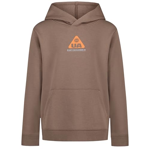 Image of Under Armour Boys' Pullover Hoodie Sweatshirt, Soft & Comfortable Fleece, Outdoor Collection
