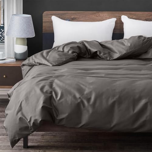 Image of ZonLi Cooling Weighted Blanket Cover, Oeko-texCertified 100% Pure Natural Bamboo Fiber, (Grey, 60'' x 80'') Removable Cooling Duvet Cover for Hot Sleepers, All Season
