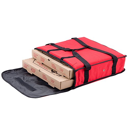 Nylon Insulated Pizza Delivery Bag - Food Delivery Bag Size 18" x 18"