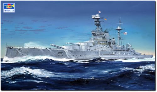 Trumpeter 755378 HMS Royal Oak a escala 1:350 para maquetismo