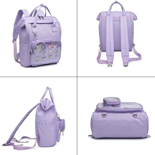 Image of CHERRY SAUCE Ita Bag Pin Kawaii Cute Display Mommy Backpack for School Anime Cosplay with Insert