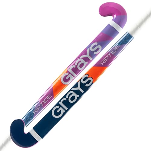 GRAYS Riptide Ultrabow Senior hockeystick roze/blauw
