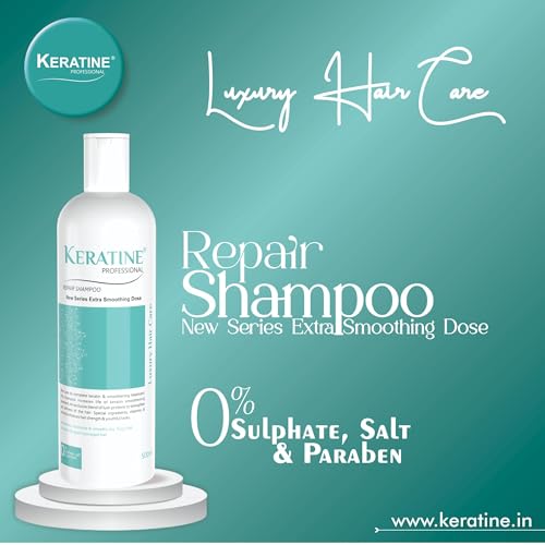Image of Keratin Professional Keratin Post Treatment Shampoo & Conditioner | For Keratin Treated Hair | Smoothens, Repairs & Adds Shine | Salon Quality Keratin Hair Care Combo (Pack of 3 with 120ml serum)