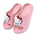 lytjkz Kids' Quick-Dry Indoor Outdoor Slippers Shower Slides Lightweight Non-Slip Slippers Soft with Breathable for Girls Bathroom Pool Pink 1-2