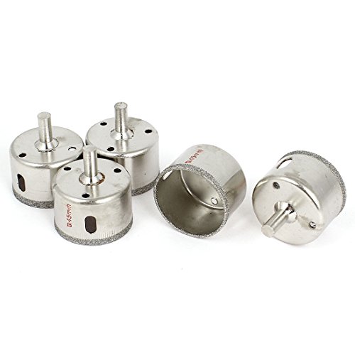 Brocas para vidrio con recubrimiento de diamante 45 mm 5 pcs miniatura 1