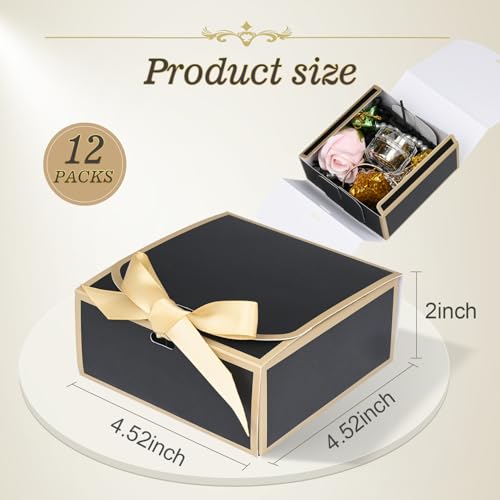 Petites boîtes cadeaux de 11,4 cm pour anniversaire et fêtes de vacances