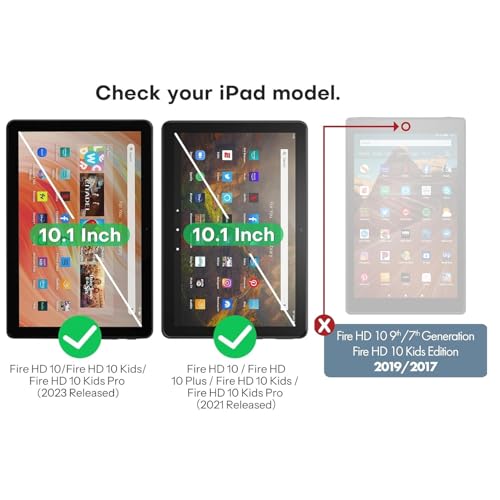 Image of Matte Screen Guard Compatible With Amazon Fire HD 10 Plus 2021 & Fire HD 10 2021 & HD-10 Kids& 10 Kids Pro 2021 /2023 Tab (10.1 Inch Tablet) Not a Tempered Glass Screen Protector