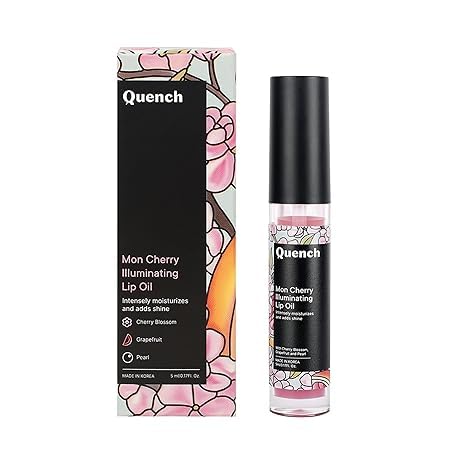 Mon Cherry - Aceite de labios iluminador (rosa)  Aceite de labios coreano con flor de cerezo, extractos de perlas y aceite de pachulí, deja los disponible en Yaxa Peru