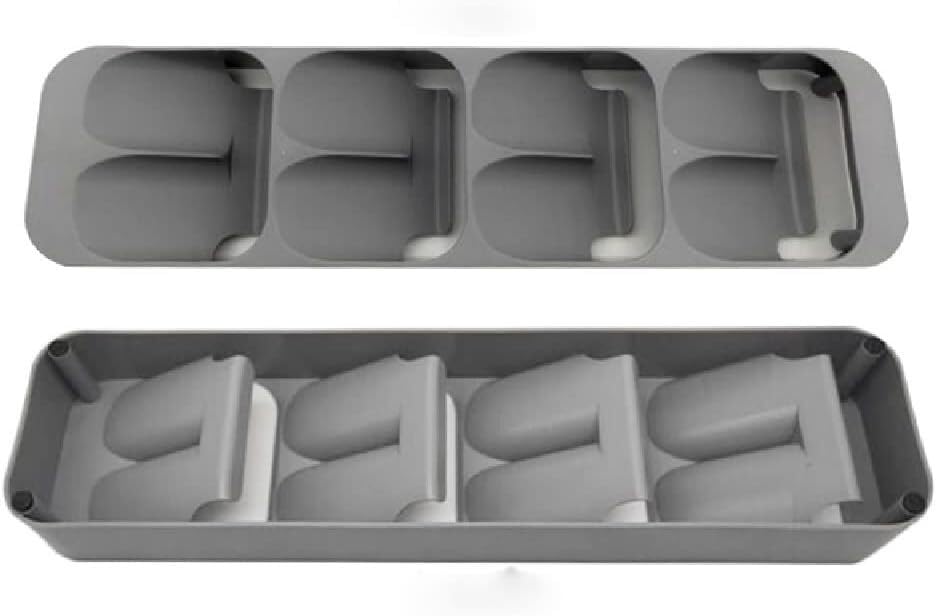 Estante para Especias de Cocina con 8 Agujeros, Soporte para Botellas de Salsa y condimentos, Organizador de cajones para Especias.