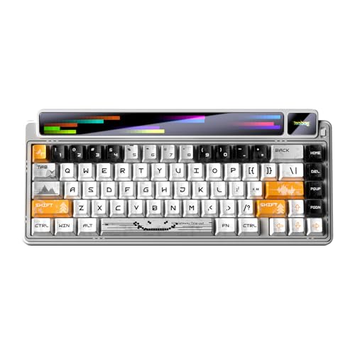 x Aula AMG65 Mechanical Gaming Keyboard w/Dual Screen...