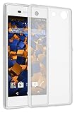 mumbi Hülle kompatibel mit Sony Xperia M5 Handy Hülle Handyhülle dünn, transparent