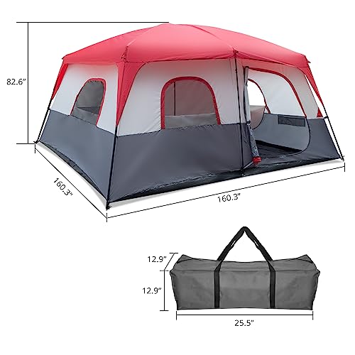 Carpa grande para 14 personas 430x430x210 cm miniatura 2