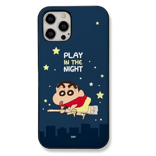 iPhone16 Pro 用 クレヨンしんちゃん マグネット カード 収納 ケース 【日本国内から発送】 CrayonShinchan Play S1 Magnetic Card Case アイフォン 16 プロ 対応 TPU + PC キャラクター カバ