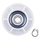 VIOKS Spannrolle Keilrippenriemen 45mmØ Ersatz für Bosch Siеmens 00632045 632045 Kunststoffrolle - Riemenspanner mit Kugellager für Trockner Extraklasse Classixx iQ100 iQ300 iQ500 iQ700 iQ800 Logixx