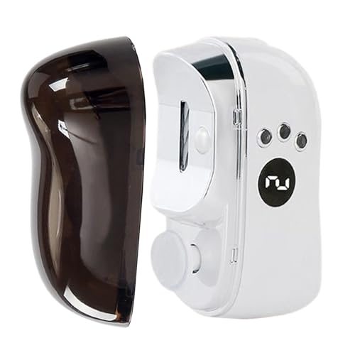 Coupe-ongles électrique portable à 3 vitesses avec lumière intégrée