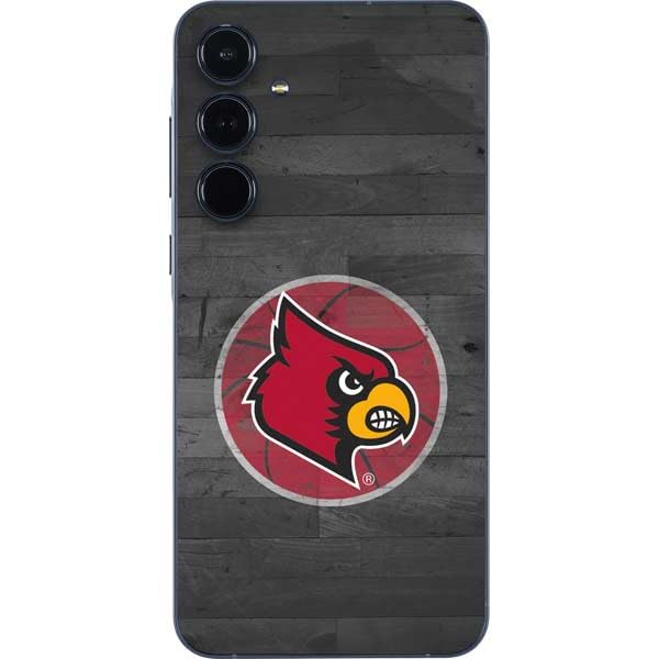 Skinit Decal Phone Skin Compatible with Galaxy A36 5G - Officially Licensed University of Louisville Cardinals Basketball Design