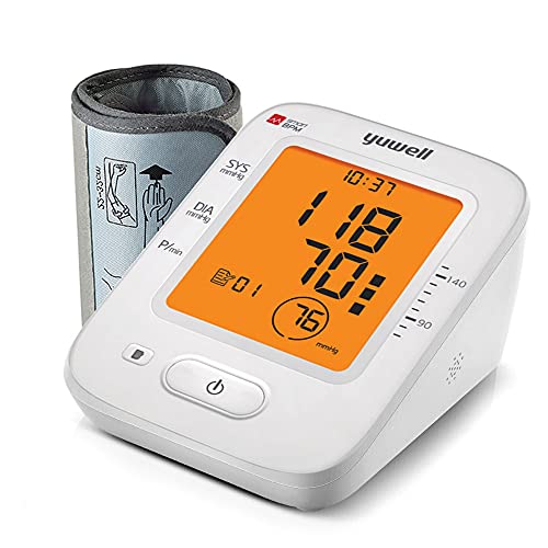 Blood Pressure Monitor Cuff Blood Pressure Arm Large Cuff for Home Use, Digital Blood Pressure Machine 90 Memory
