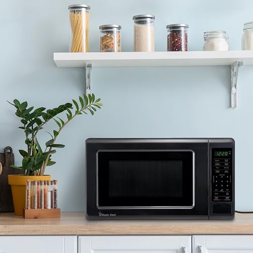 Image of 0.9 cu. ft. 900 Watt Countertop Microwave, in Black