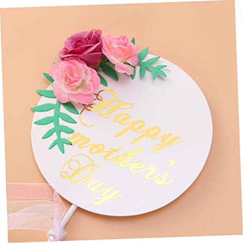 ABOOFAN 2 Pçs Toppers De Aniversário Para Bolos Topper De Cupcake De Aniversário Cartola Decorar Bol