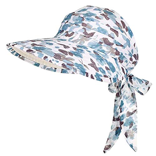 Parasol chapeau haut de forme fille brun chapeau de plage outdoor