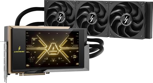 Image of MSI GeForce RTX 5090 32G Lightning Z Graphic Card - NVIDIA GeForce RTX 5090 GPU, 32GB GDDR7 512-bit Memory, PCI Express Gen 5 x16 Interface, High Clock Speeds, Cooling System