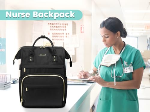 Lovevook 146901 Laptop Backpack Women, 15.6 Inch Work Backpack Woman For Teacher Nurse Bags, Computer College Backpack Purse thumb #6