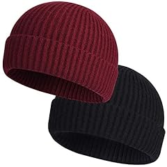 2pcs Black+ Wine Red