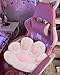 MOONBEEKI Cat Paw Cushion Chair Comfy Kawaii Plush Seat Cushions Shape Lazy Pillow for Gamer Chair 28