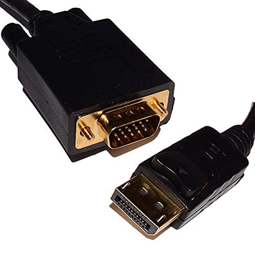 Câble DisplayPort vers VGA mâle-mâle noir 4XEM 4XDPMVGAMCBL
